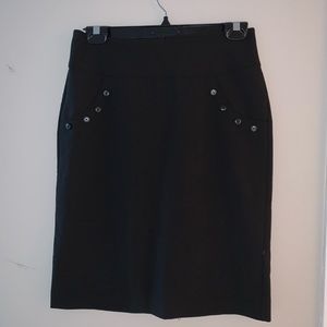NOWT Black Pencil Skirt